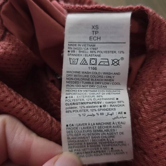 Old Navy Women's Size XS Mauve Stretchtech Dry Quick Pull on Shorts - Picture 3 of 5